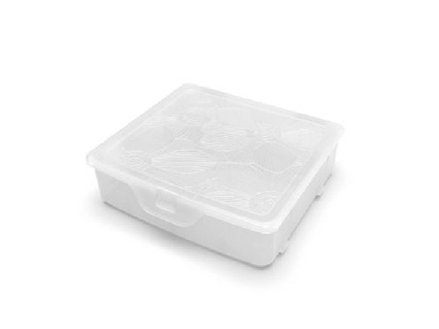 Fiori Orchid S Органайзер для хранения мелочей с разделителями, 14x13,5х4,2см 4014